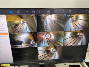 Tunnelling CCTV