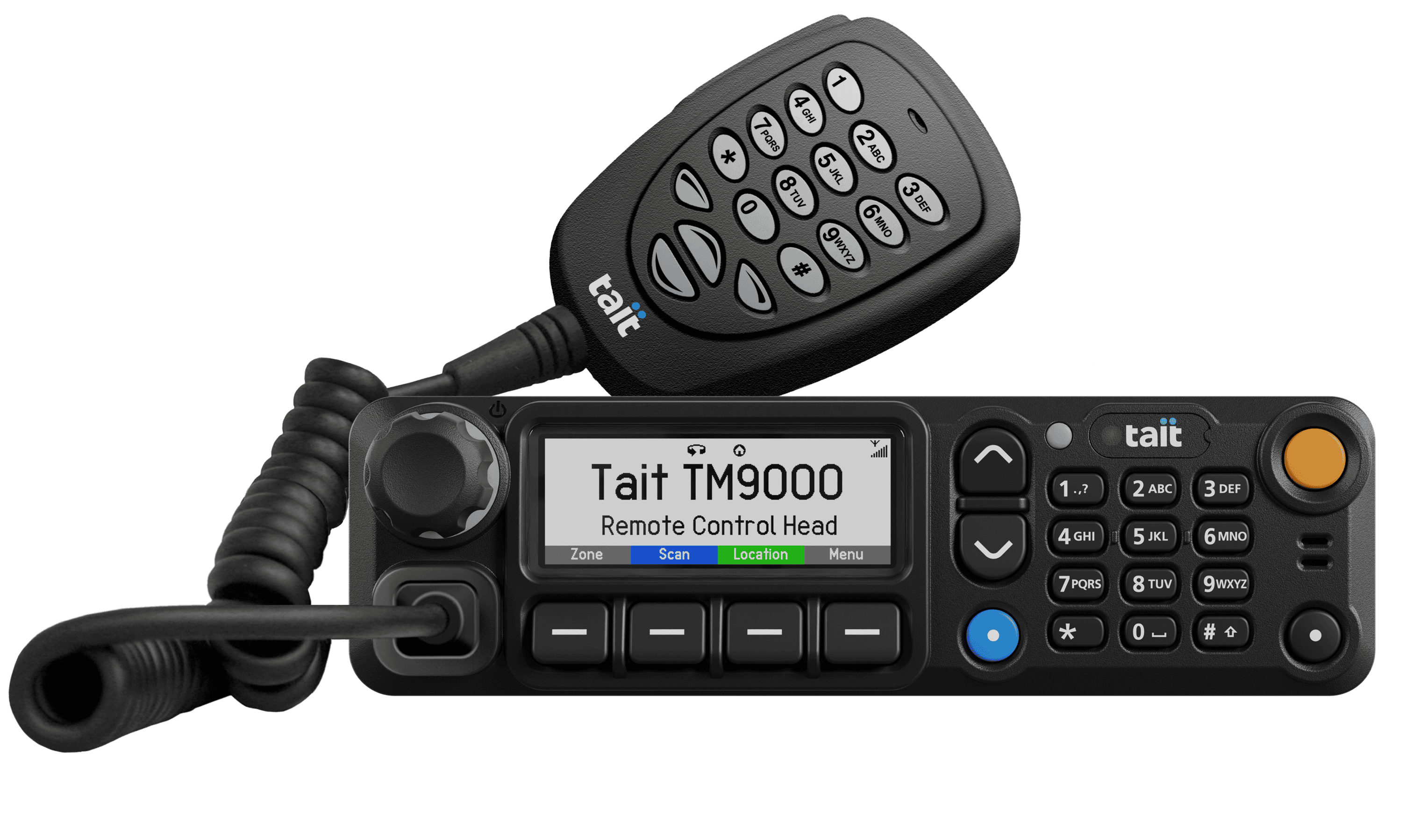 Tait TM9300 TCH6 keypad microphone control head
